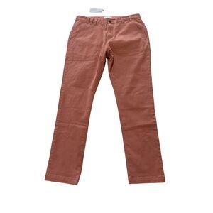 NWT Flannel Chino Pink Pants Size 3 ( or L)